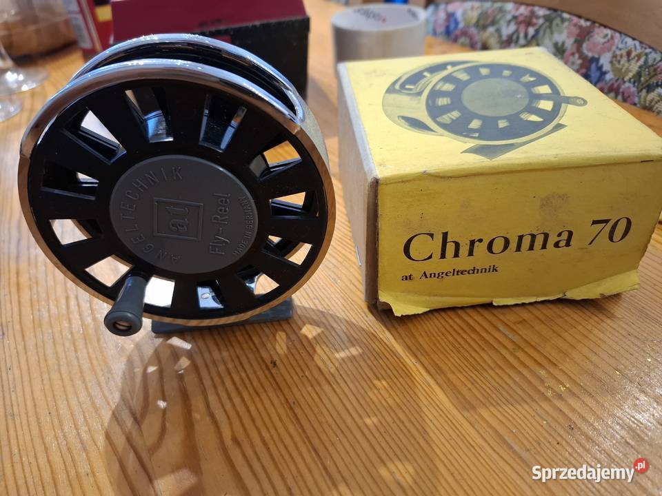 Kołowrotek muchowy Angeltechnik Chroma 70 Trzebiatów sprzedam