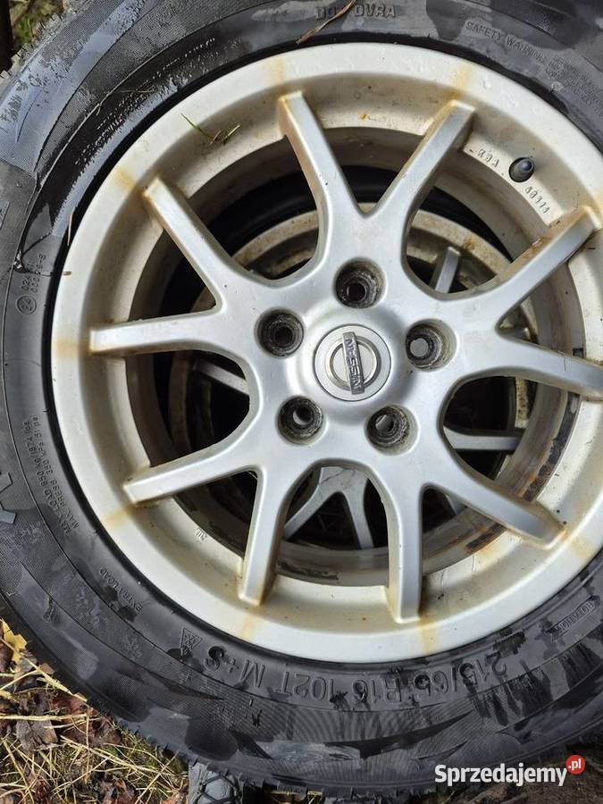 Alu felgi nissan qashqai 16 Kętrzyn sprzedam