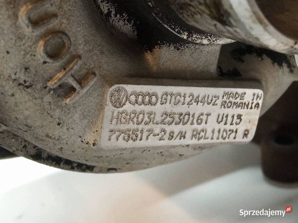 TURBOSPRĘŻARKA 03L253016T 16 TDI Seat Altea I osobowe