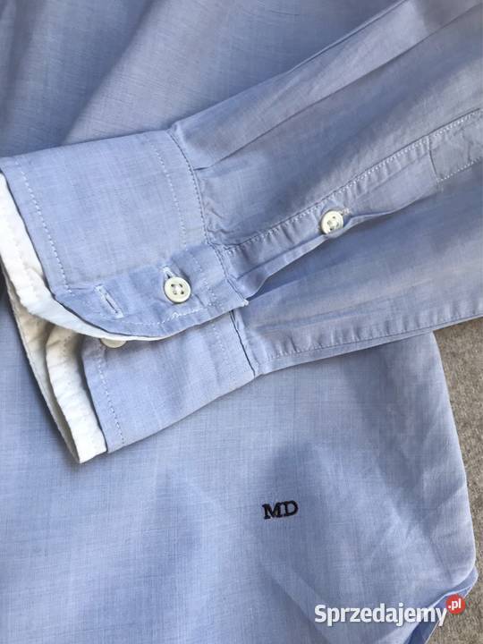 Cienka niebieska damska koszula Massimo Dutti 38 Rozmiar 38(M) mazowieckie Warszawa