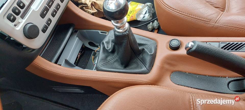 Gałka zmiany biegów mieszek skórzany oryginał osobowe Kalety