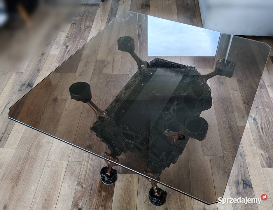 Unikatowy Stolik Kawowy V8 BMW Loft Industrial Tarnowo Podgórne