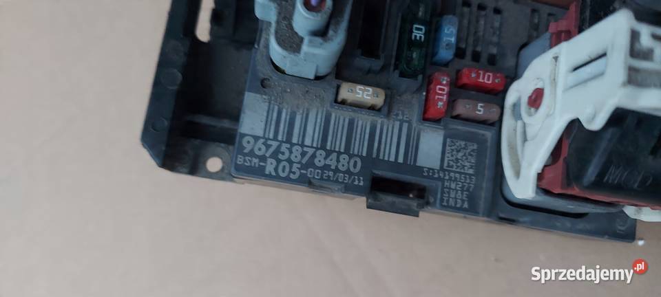 MODUŁ BSM UCH R05 CITROEN PEUGEOT 9675878480 K2 osobowe Międzychód