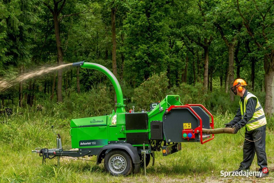 Rębak spalinowy tarczowy Arborist 150 GreenMech Tajęcina sprzedam