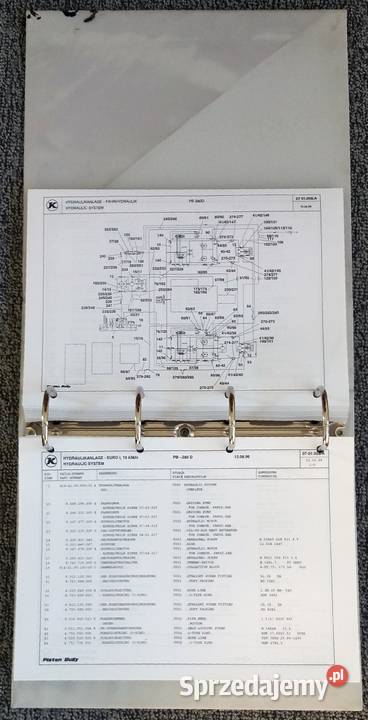 Katalog części Pisten Bully 280 i 260 małopolskie Zakopane