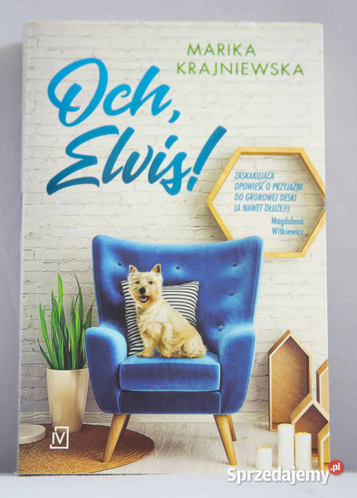 Książka Och Elvis Marika Krajniewska pomorskie Gdańsk