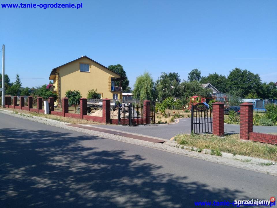 Ala klinkier słupki murki ogrodzenia imitacja
