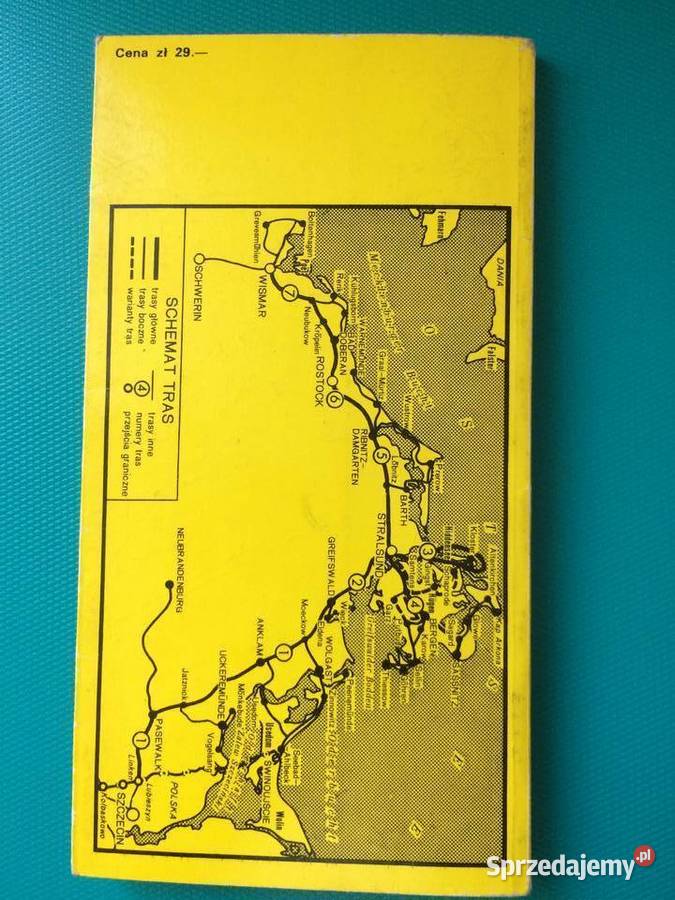 3433 Przewodnik Wybrzeże Bałtyku NRD Szczecin