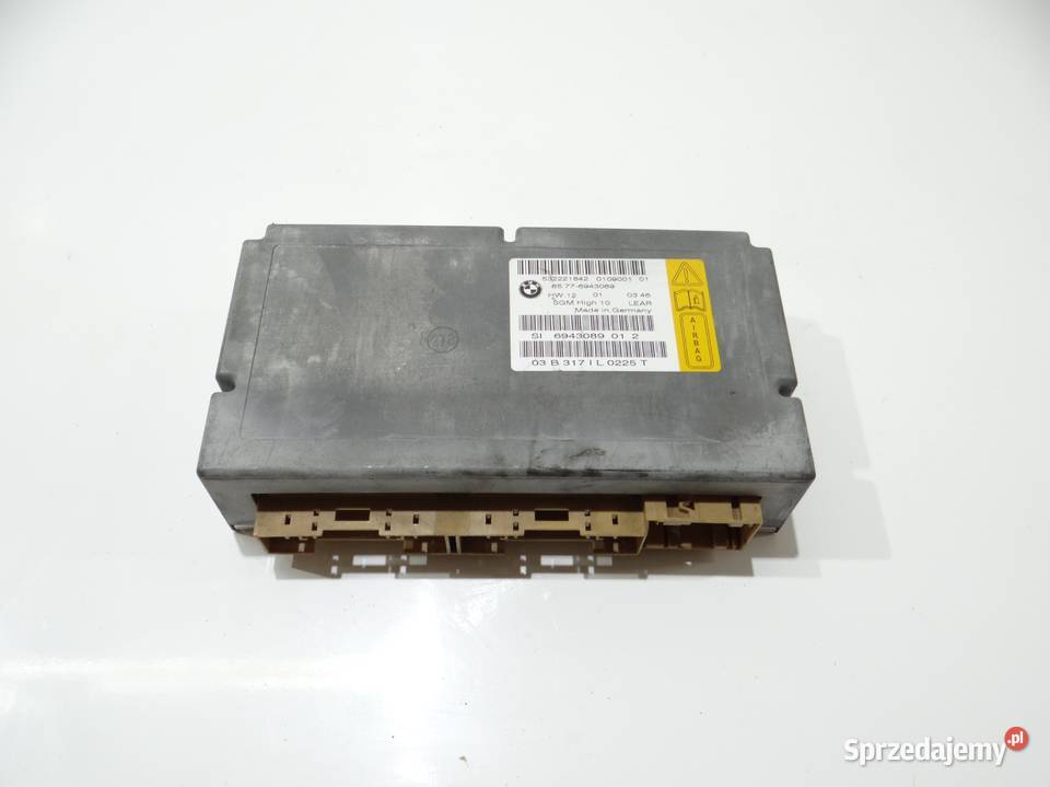 MODUŁ SENSOR PODUSZEK AIRBAG BMW 5 E60 E61 osobowe Strzyżewice sprzedam