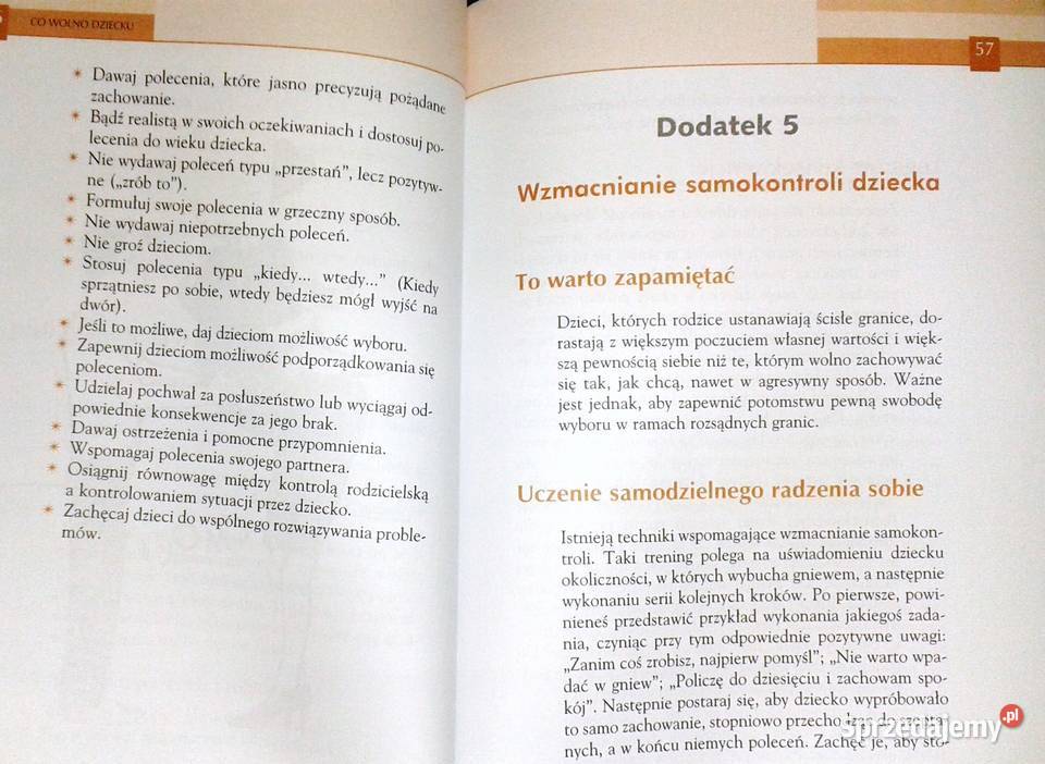 Co wolno dziecku Martin Herbert Chełm sprzedam