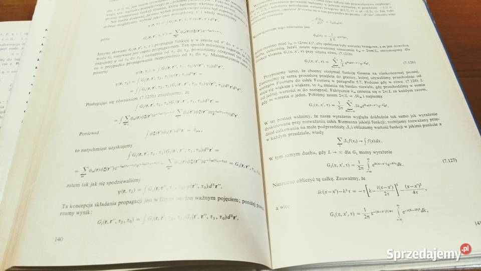 Matematyka w Fizyce Klasycznej i Kwantowej Tom 1 Gdańsk