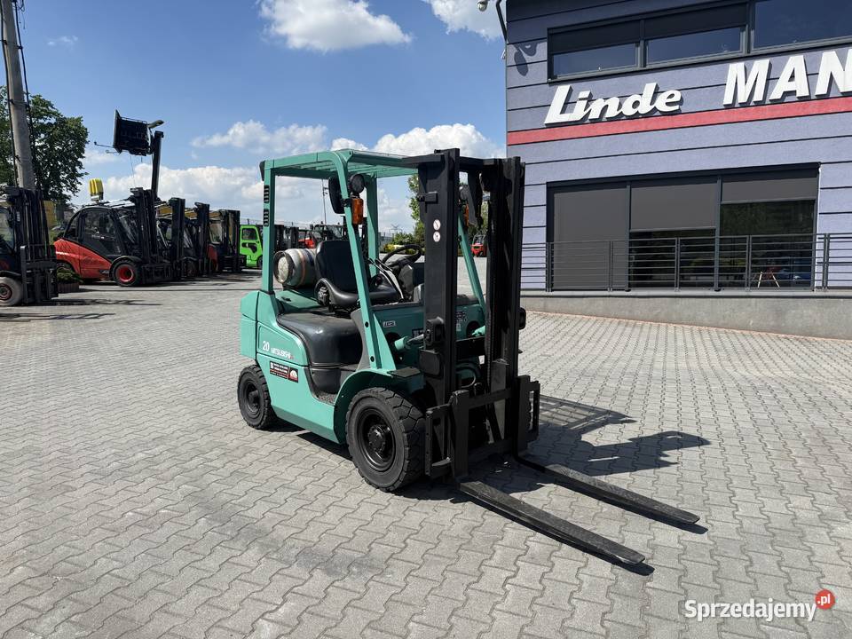 Wózek widłowy Mitsubishi FGE20T BenzynaLPG sprzedam
