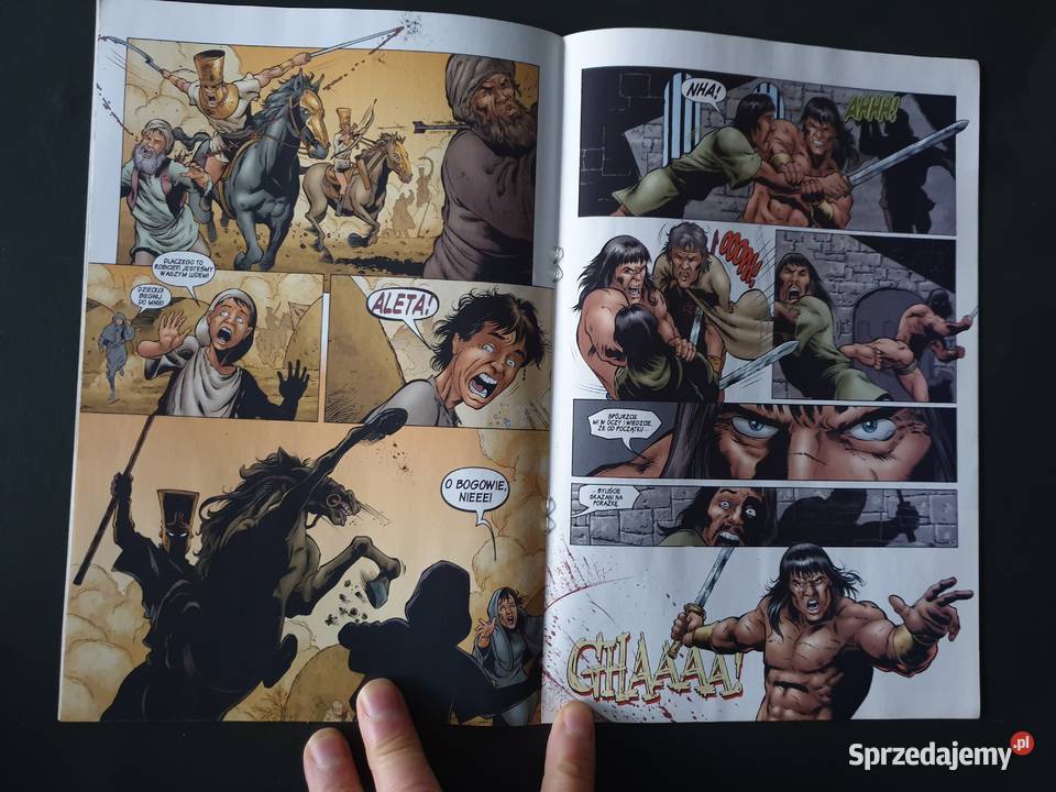 Age Of Conan Hyborian Adventures komiks w języku Gdynia