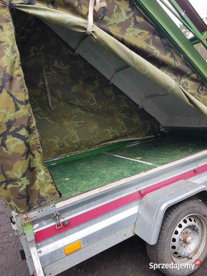 Wędkarskarekreacyjna zabudowa przyczepy zachodniopomorskie Barlinek