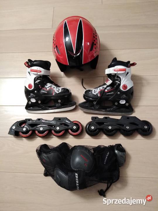 Łyżworolki komplet Warszawa sprzedam