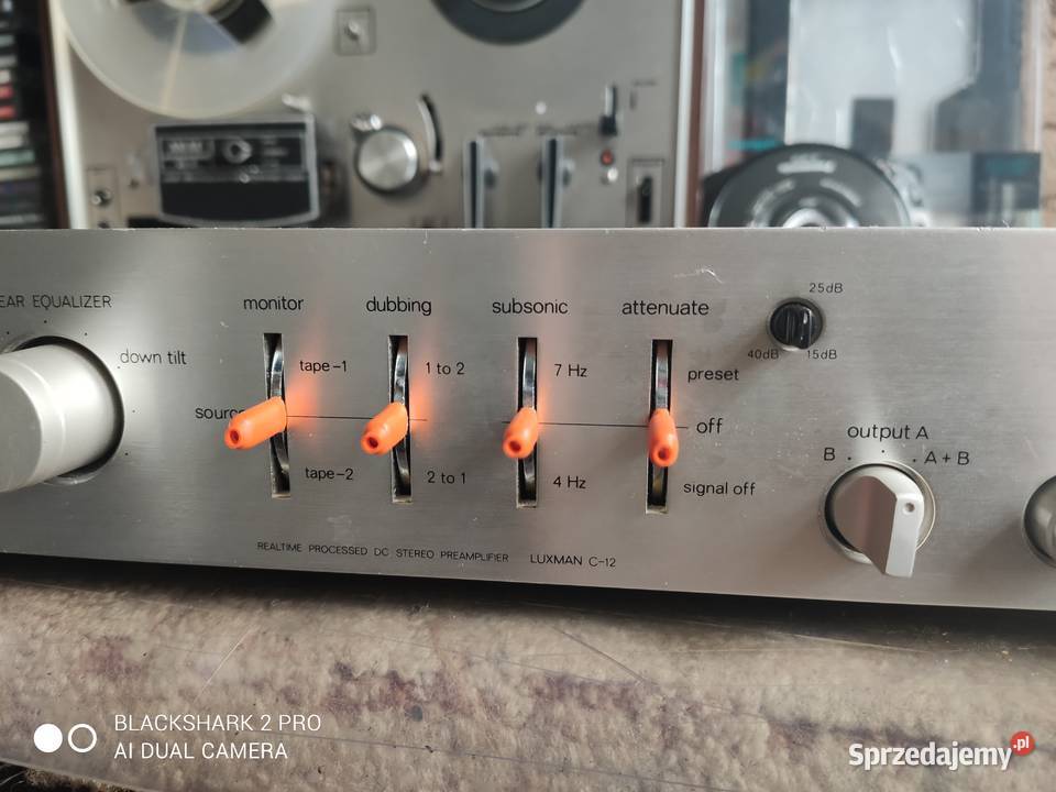 przedwzmacniacz Luxman C 12 Mosty
