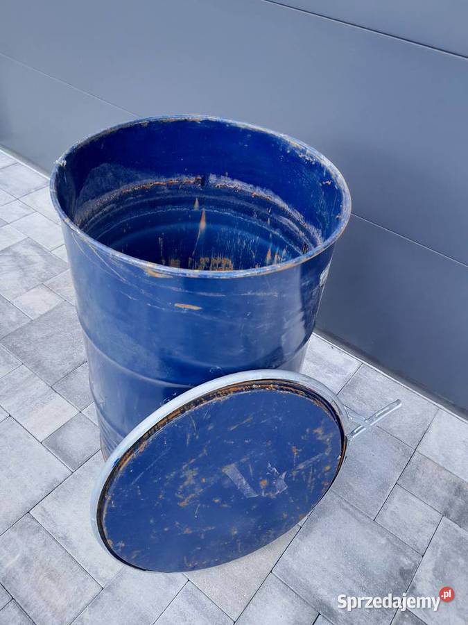 beczka metalowa 200l Swarzędz