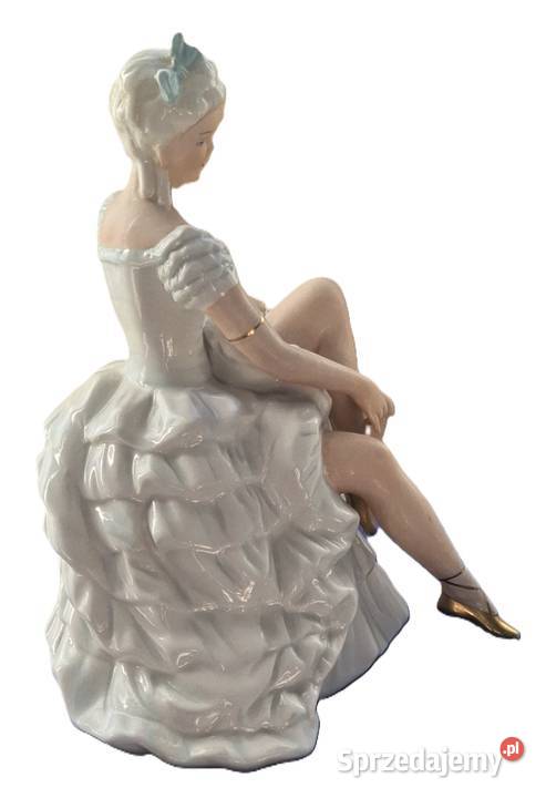 Stara Porcelanowa Figurka Baletnica śląskie