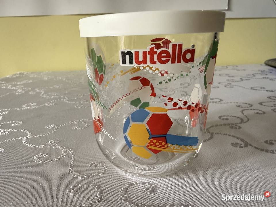 Kolekcjonerski Słoik Nutella Piłka Nożna 200 ml śląskie Czerwionka-Leszczyny