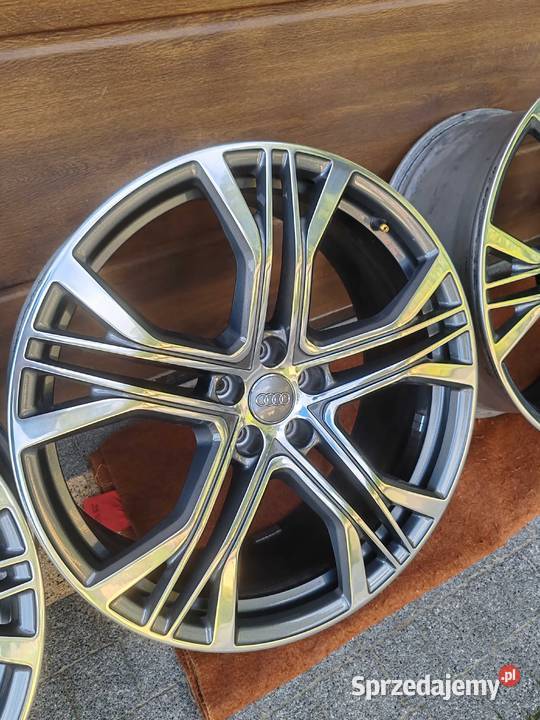 Komplet felg felgi oryginalne audi 21 5x112 A7 Ostrzyce