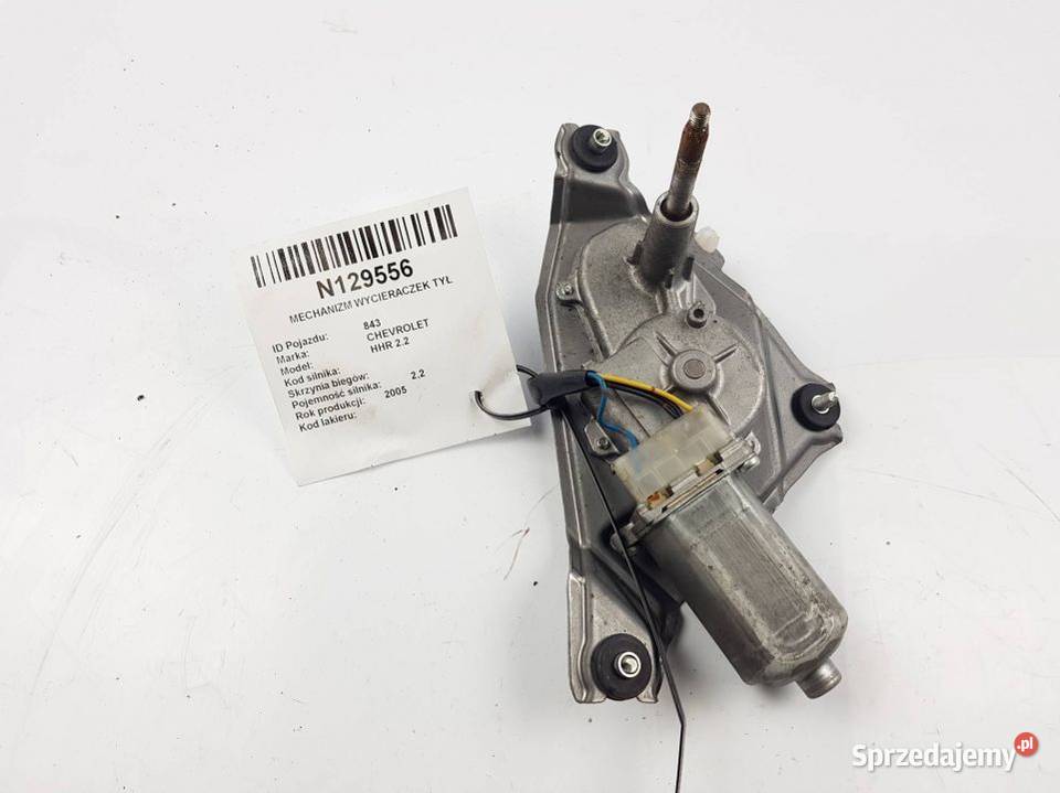 MECHANIZM WYCIERACZEK TYŁ HHR 22 Lipno