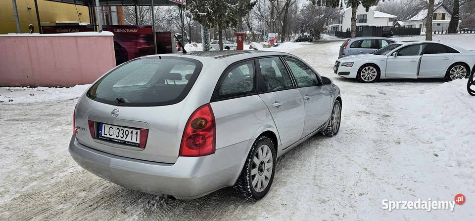 Nissan Primera P12 22dci skóra Full Możliwa diesel