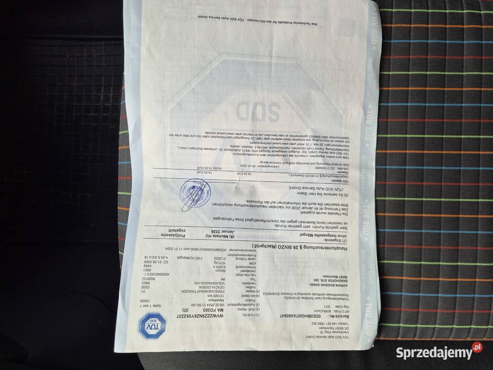 VW POLO 12 benzyna 2005 z Niemiec Zarejestrowany w Polsce Haczów