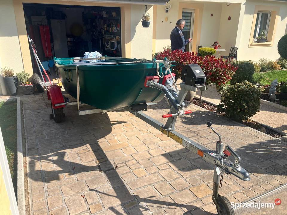 łudka wędkarska z przyczepą Pływanie kujawsko-pomorskie