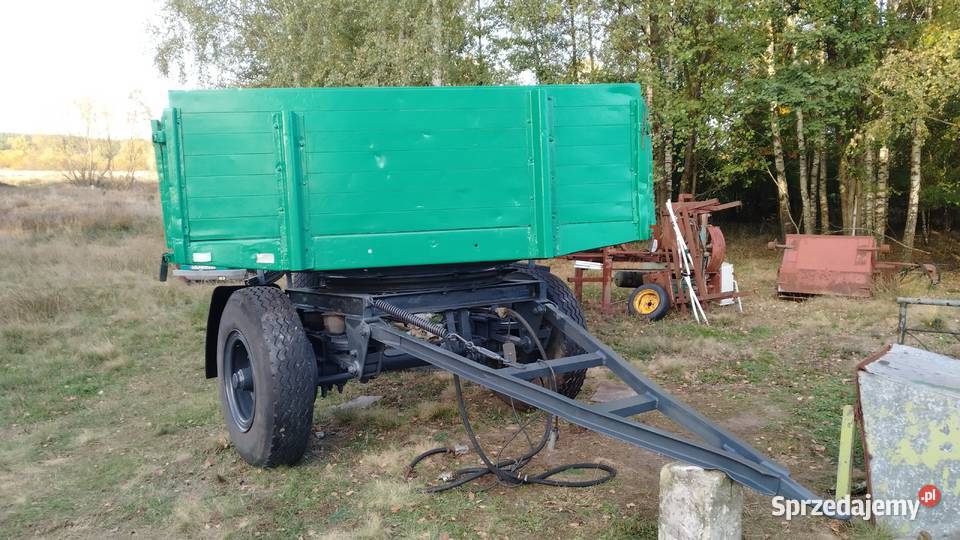 Przyczepa rolnicza na resorach burtowe podkarpackie Harasiuki sprzedam