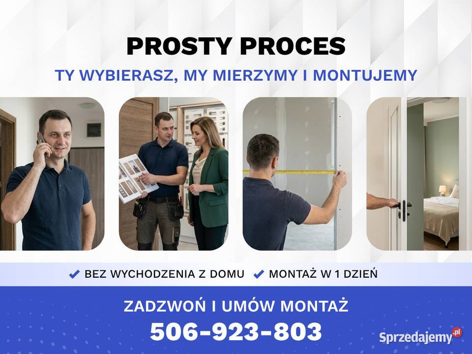 DRZWI WEWNĘTRZNE I ZEWNĘTRZNE Z MONTAŻEM Kielce