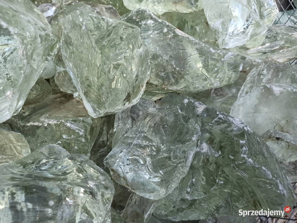 Bryły Szklane Kamień Szklany Kora Kamienna Biała Jaworzno