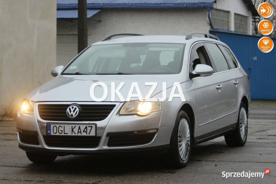 Volkswagen Passat 2008r 20 Diesel 140 tempomat opolskie Nysa