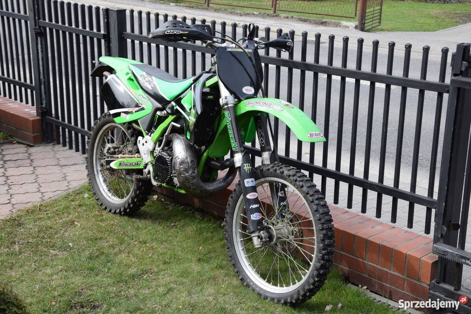 Kawasaki KX250 2T 1998 SUPERMOTO EXCEL BRAKING łańcuch śląskie Gliwice