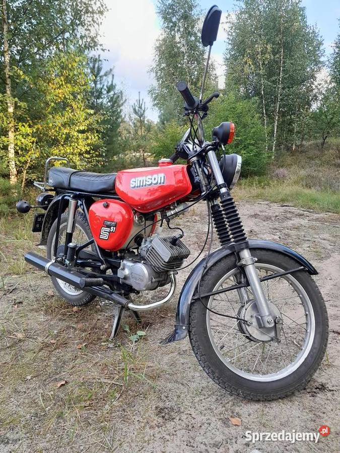Simson s51 kujawsko-pomorskie Aleksandrów Kujawski