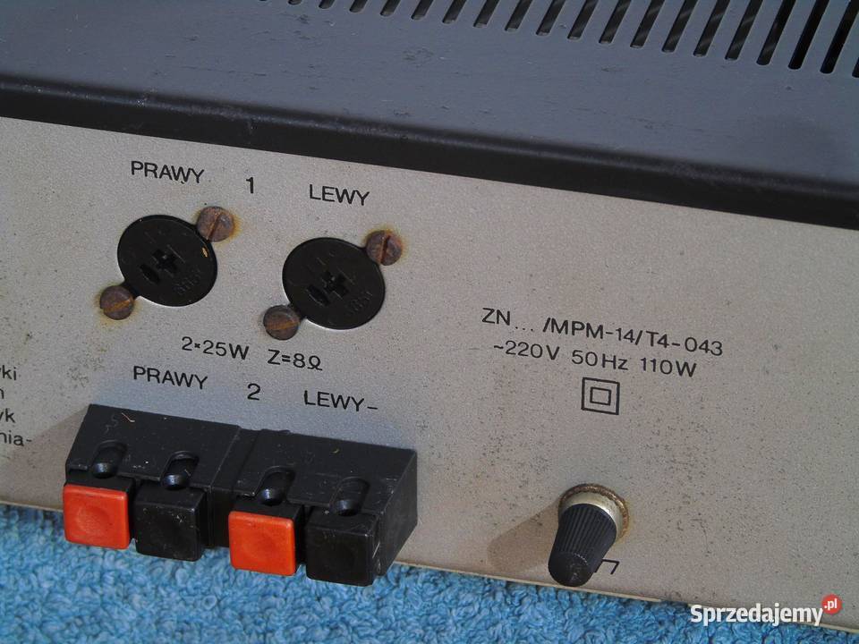 Polski wzmacniacz Unitra Continental Jasło