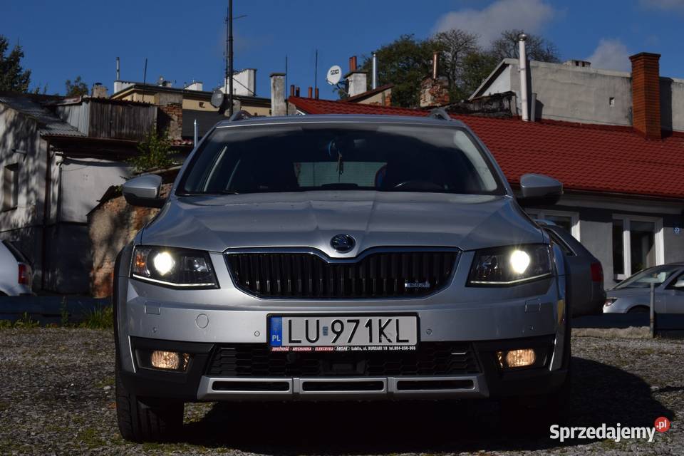 Skoda Octavia scout 4x4 manual Webasto przyciemniane szyby Lublin