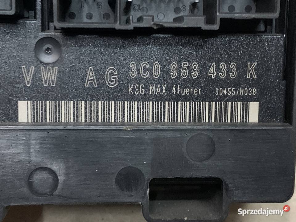 3C0959433k moduł sterownik komfort volkswagen Szczecin sprzedam