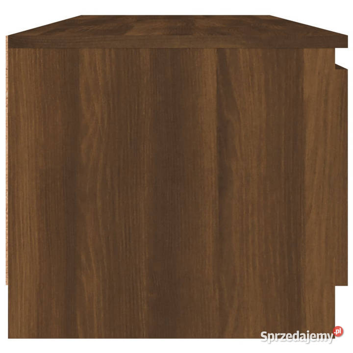 Szafka pod TV brązowy dąb 140x40x355 WM815359 Warszawa