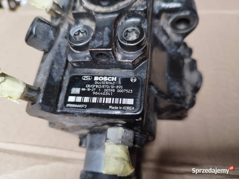 Pompa paliwa opel antara Captiva 20 CDTI osobowe wielkopolskie Gostyń