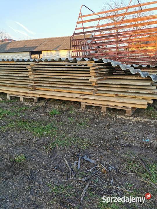 Deski szalunkowe bez gwoździ i wkrętów Osiek