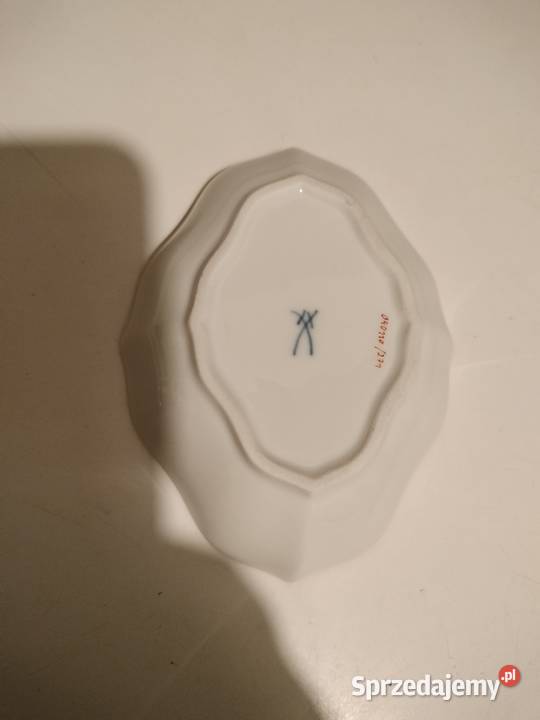 Mała miseczka porcelana Miśnia kwiatki Choszczno