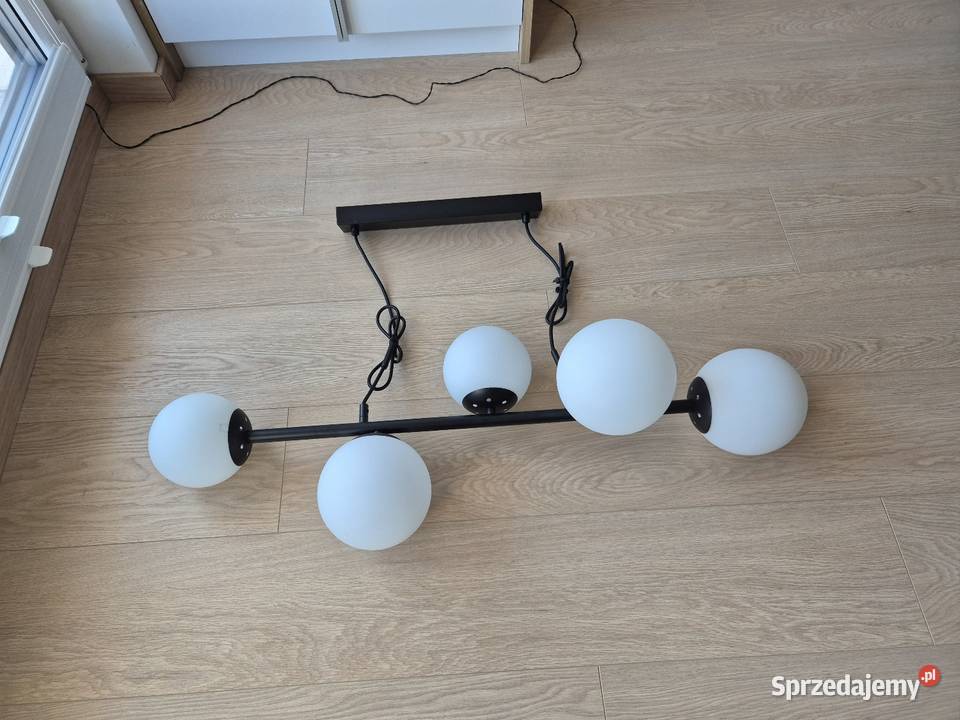 Lampa wisząca Maddie czarna 5 x E14 Lamkur mazowieckie Warszawa