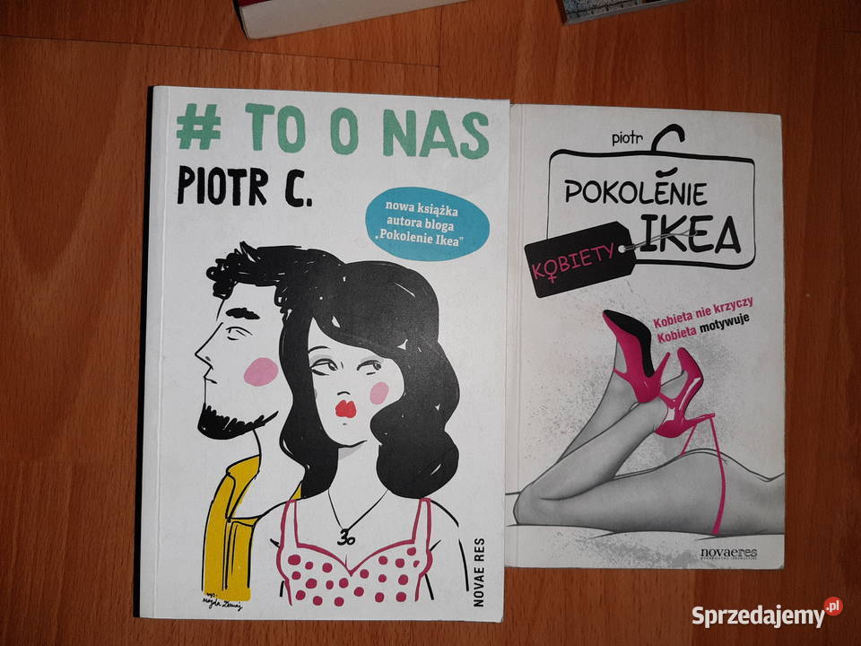 Pakiet dwóch książek Piotr C Proza i poezja śląskie Sosnowiec sprzedam