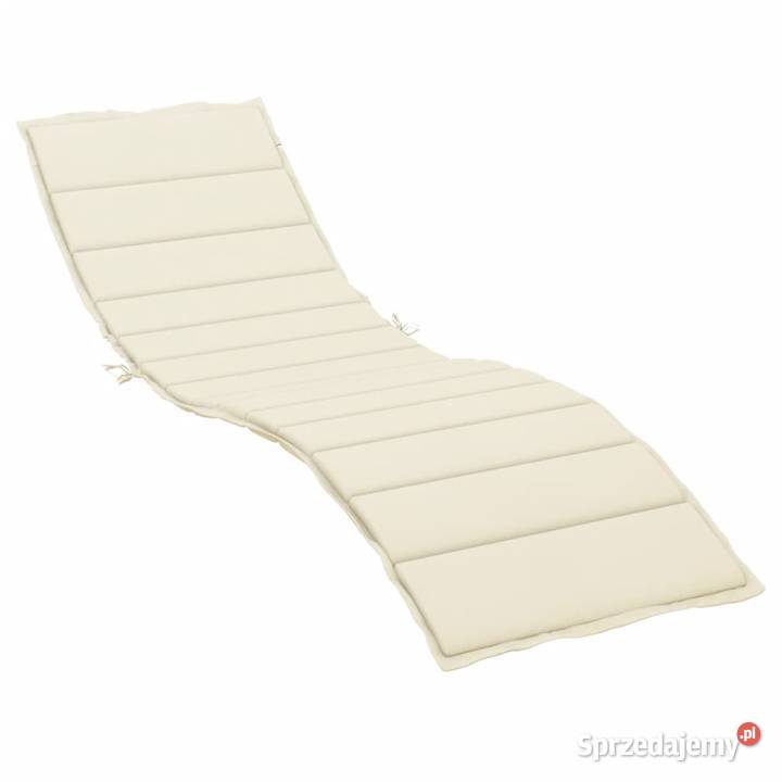 oduszka na leżak kremowa 200x50x3 tkanina Warszawa