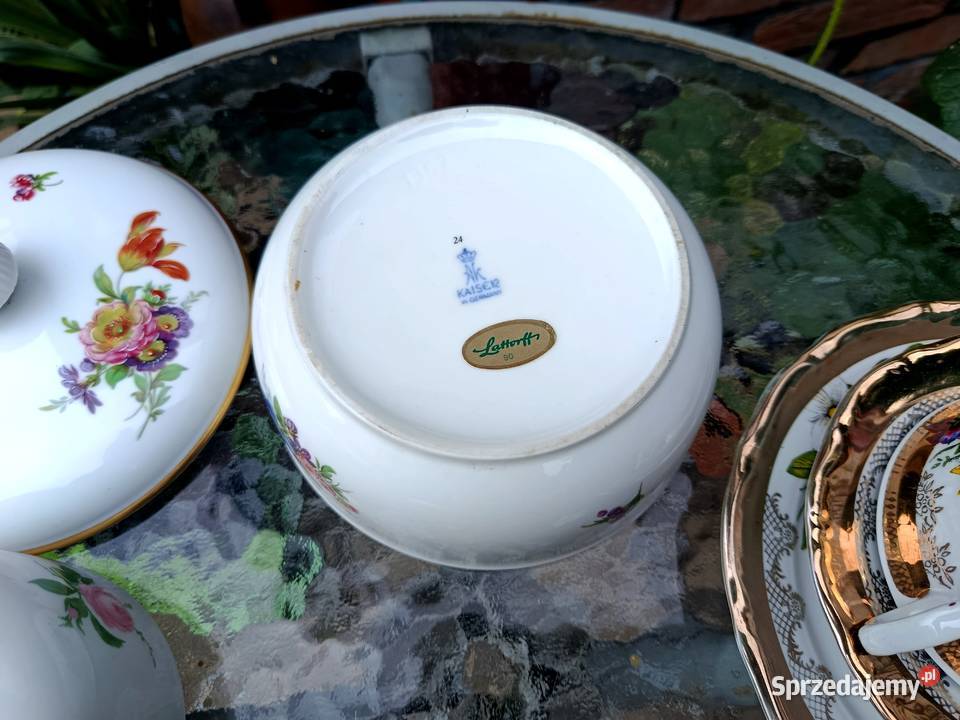 Post zbiorowy szkatułki filiżanki Porcelana i szkło Klenica sprzedam