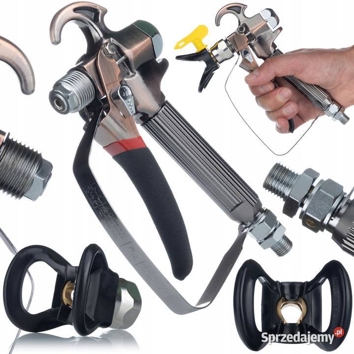 Pistolet Malarski Rosfix TurboJet TJ1 Zestaw z Malarskie