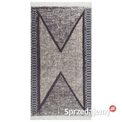 vidaXL Dywan czarnoszary 120x180