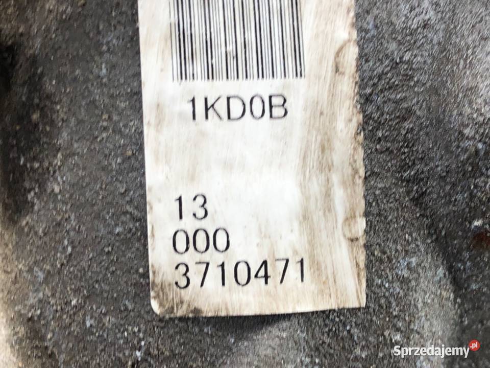 MOST DYFER TYŁ NISSAN JUKE F15 1KD0B 16 190 osobowe