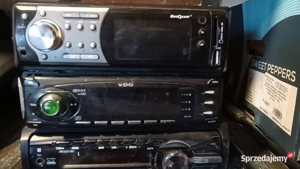 Radio radioodtwarzacz Sony VDO CD SD USB 3