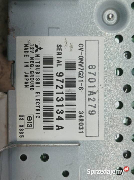 WZMACNIACZ ROCKFORD 8701A279 Mitsubishi świętokrzyskie sprzedam